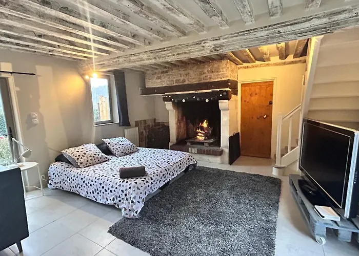 La Longere Reve Normand Honfleur - Parking Prive - Entierement Refait 라리비에르생소뵈르