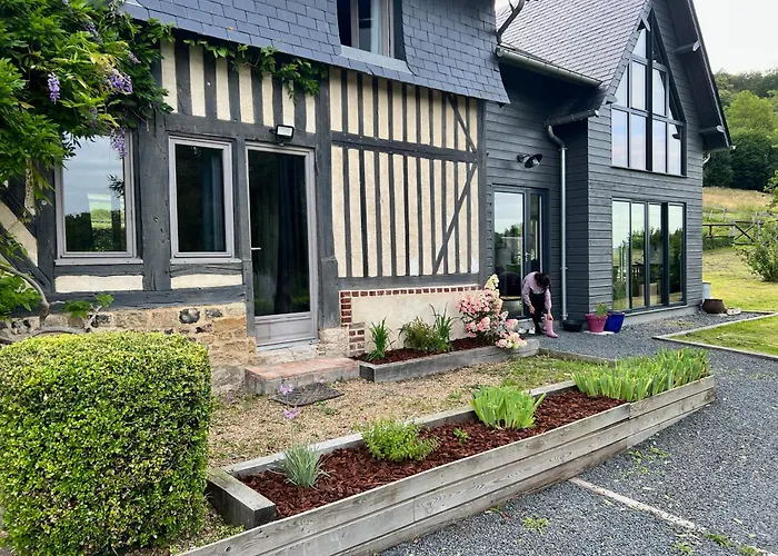 La Longere Reve Normand Honfleur - Parking Prive - Entierement Refait