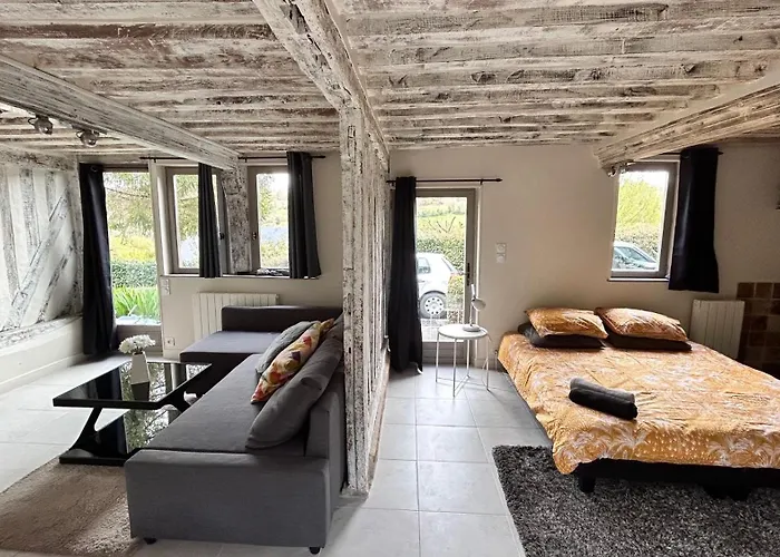 La Longere Reve Normand Honfleur - Parking Prive - Entierement Refait Holiday home La Riviere-Saint-Sauveur